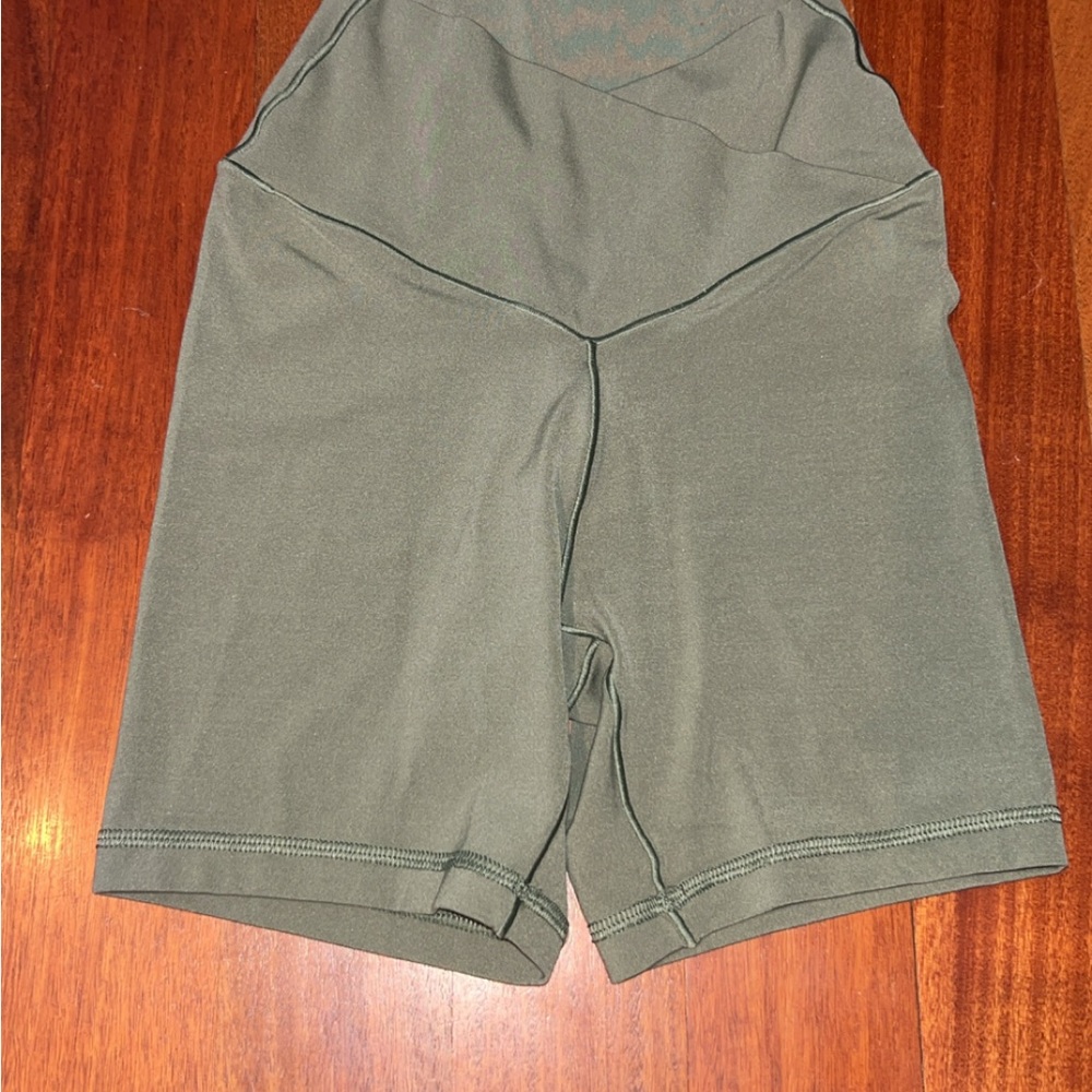 Aerie Olive Athletic Shorts